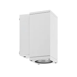 LED Fassadenstrahler SHORELINE PRO SQUARE 70 DOWN, IP65 IK08, 6W 3000/4000K 550lm 30°, CRi >90, dimmbar, hellgrau