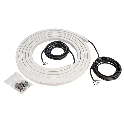 Flexibler Outdoor LED Strip D FLEX LINE TOP TOP-VIEW, IP68, 24V DC, 43W RGB+3200K 1260lm 117°, 500cm