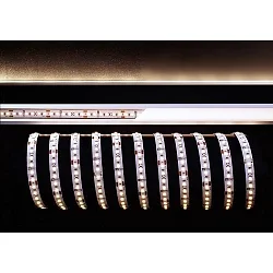 Flexibler LED Strip, IP20, 120 LED / m (SMD 2835), 24V, 94W 3000K 6610lm 120°, CRi >90, 10 Meter
