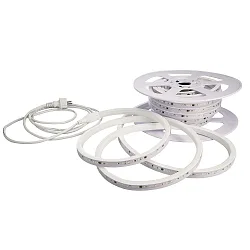 Flexibler LED Stripe 2835-84, 230V, 700W, 3000K, 1470lm, IP65/IP44, 50m, PVC Extrusion