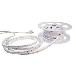 Flexibler LED Stripe 2835-84, 230V, 210W, 2700K, 1442lm, IP65/IP44, 15m, PVC Extrusion