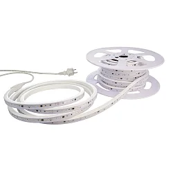 Flexibler LED Stripe 2835-84, 230V, 700W, 2700K, 1442lm, IP65/IP44, 50m, PVC Extrusion