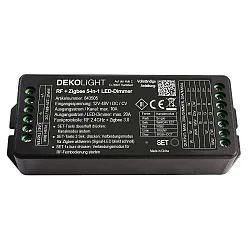 LED dimmer 5 IN 1 voltage constant, black