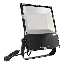 LED Fluter RF-SMART FLOOD RGB+CCT, IP65, ZigBee steuerbar + RF-Mesh, mit IP44-Steckerkabel, 100W 2700-6000K / RGB 10000lm 160°