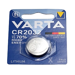 Zubehör für Taster-Wandfernbedienung RF-SMART, 3V, 1 Zone SINGLE - Lithium-Knopfzelle CR2032, 3V, 230mAh, H 3.2mm / Ø 20mm