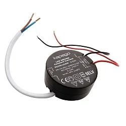 Deko-Light LED-Netzgerät, ROUND, CC, RS350mA/8W, stromkonstant, 100-240V AC/50-60Hz, 9-23V DC