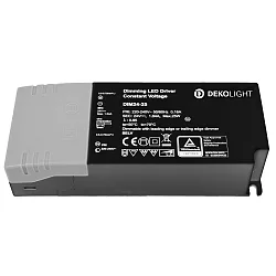 LED Netzgerät BASIC, DIM, CV,  24V 2,5-25W, IP20, dimmbar