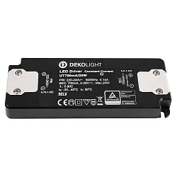 LED Netzgerät FLAT CC UT700mA/20W (CC, DC), stromkonstant, 1,4-20W, 220-240V, IP20, schwarz