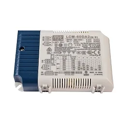 Meanwell LED-Netzgerät DIM MULTI CC LCM-60DA2 / DALI2 + DALI1, IP20, stromkonstant