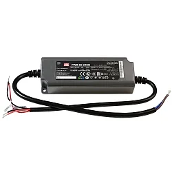 Meanwell Netzgerät, CV, PWM-60-24KN, spannungskonstant, dimmbar: KNX, 90-305V AC/50-60Hz, 24V DC