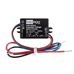 Deko-Light LED-Netzgerät, MINI, CV, 12V/4W, spannungskonstant, 100-240V AC/50-60Hz, 12V DC, 0-330 mA