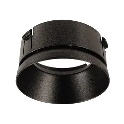 Reflektorring für Serie CAN MIX’N MATCH / KLARA / NIHAL MINI / RIGEL MINI, Ø 5.7cm / L 2.8cm, Kunststoff, schwarz