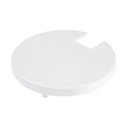 Cover heat sink for series UNI II MINI, Ø 6.2cm / height 1.8cm, white