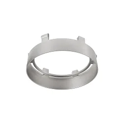 Reflektorring für Serie NIHAL, Kunststoff, IP20, Silber matt