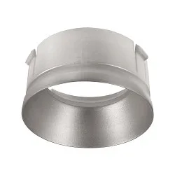 Reflektorring für Serie CAN MIX’N MATCH / KLARA / NIHAL MINI / RIGEL MINI, Ø 5.7cm / L 2.8cm, Kunststoff, Silber matt