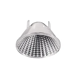 Reflektor für Serie UNI II MAX, Ø 6.5cm / H 3.4cm, Metall, silber, 24°