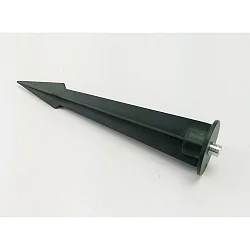Erdspieß für Outdoor Serie COLT, Versionen 15 / 25 / 30 / 36 / 65W, M10-Gewinde, 21.9cm, Aluminium, Schwarzgrau