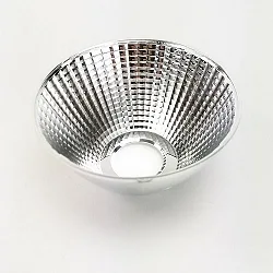 Reflector for outdoor series COLT, version 15W, Ø 9.2cm / H 4.7cm, plastic, silver, 22°