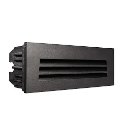 Abdeckung Fensterrollo für LED Wandeinbauleuchte LIGHT BASE III OUTDOOR, Schwarz