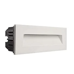 Abdeckung Schräge für LED Wandeinbauleuchte LIGHT BASE III OUTDOOR, Weiß