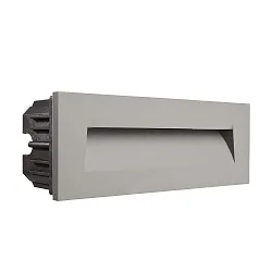 Abdeckung Rundung für LED Wandeinbauleuchte LIGHT BASE III OUTDOOR, Grau