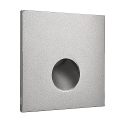 Zubehör für LED Wand-Einbauleuchte ALWAID 2 - Abdeckung ECKIG Auge, Aluminium