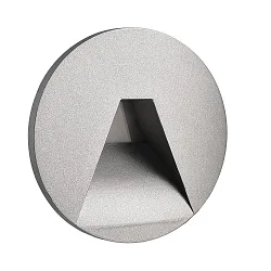 Zubehör für LED Wand-Einbauleuchte ALWAID 2 - Abdeckung RUND Trapez, Aluminium