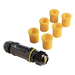 Outdoor Multi Kabelverbinder für 2 Kabel 4-14 mm, 2-5 Adern 0.5-4 mm², max. 450V AC/24A