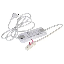 LED-Netzgerät für HERCULIS Displayleuchte, steckerfertig, inkl. 3-fach Verteiler