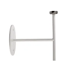 Wall holder for magnetic luminaire MIRAM, B/H: 8,5cm/9,6cm, white