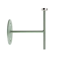 Zubehör für LED-Magnetleuchte MIRAM – Wandhalter, B/H: 8.5cm/9.6cm, Aufbauversion, magnetisch, mechanisch, grün