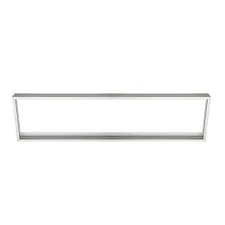 Aufbaurahmen für LED PANEL 600x1200mm, weiß