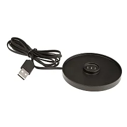 Zubehör für Akku-Leuchte CANIS MINI - USB-Ladesockel, mit USB-Kabel,Typ A, ohne Netzgerät, schwarz