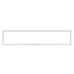 Zubehör für LED Einlege-Panel 150 x 30cm - Einbaurahmen, verkehrsweiß RAL 9016