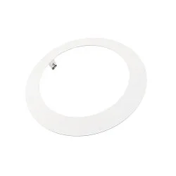 Einbau-Reduzierring rund, IP20 IK03, Ø 280mm / innen 210mm / DA 245mm, Clipfedern, Metall, verkehrsweiß