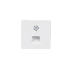 Abdeckung für Wandeinbauleuchte ALWAID PRO MOTION, eckig, Dreieck Lichtkegel, IP20