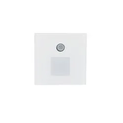 Abdeckung für Wandeinbauleuchte ALWAID PRO MOTION, Glas, eckig, Viereck Lichtkegel, IP20
