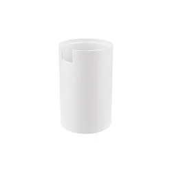 CAN MIX'N MATCH 2/3 - Zylindergehäuse / Schirm für Tisch-/ Steh-/ Wandleuchte, IP20, Ø 6cm / L 9.5cm, Aluminium, weiß