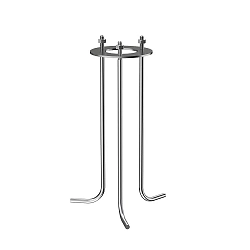 Zubehör für LED Pollerleuchte FARO 25 / 60 / 100 mit Ø 10cm - Betonanker, Metall, mechanisch