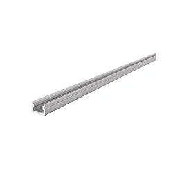LED Profil AU-01-05 flaches U-Profil für 5-5.7mm LED Strips, 200cm, Aluminium eloxiert