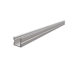 AU-02-10, hohes U-Profil für 10-11.3mm LED Strips, 200cm, Aluminium eloxiert