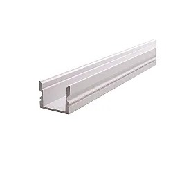 AU-02-12, high U-profile for 12 - 13,3 mm LED stripes, 200cm, matt white