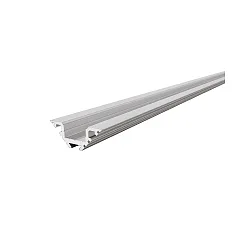 LED profile AV-01-10 corner profile for 10-11,3mm LED stripes, 200cm, anodized aluminum