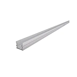 IP-Profil U-hoch AU-05-15 für 15-16.3mm LED Strips, Silber-matt, 200cm