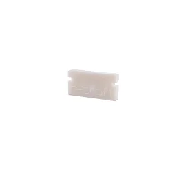 Endcaps P-AU-01-08, 14 mm, 2 items, white