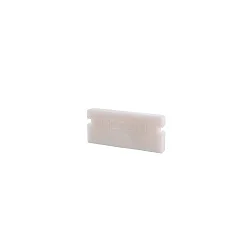 Endcaps P-AU-01-10, 16 mm, 2 items, white