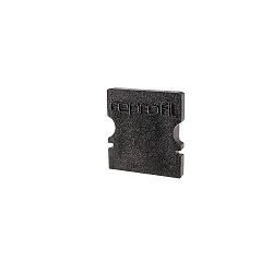 Endkappe P-AU-02-08, 14 mm, 2 Stück, schwarz