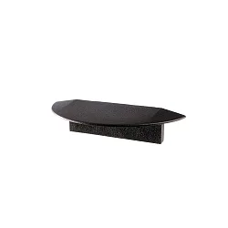 Endcaps P-ET-01-15, 30 mm, 2 items, black