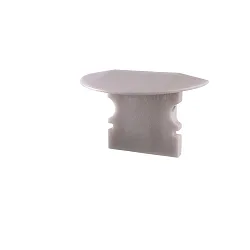 Endkappe P-ET-02-08, 23 mm, 2 Stück, grau