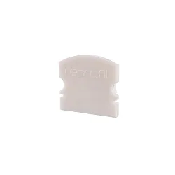 Endcaps f-AU-02-12, 18 mm, 2 items, white